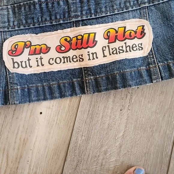 JEAN JACKET OLD NAVY :) M - Picture 6 of 9